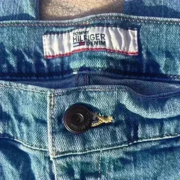 Tommy Hilfiger Straight Leg Denim Jeans Size 36/30 Slim - Picture 5 of 5
